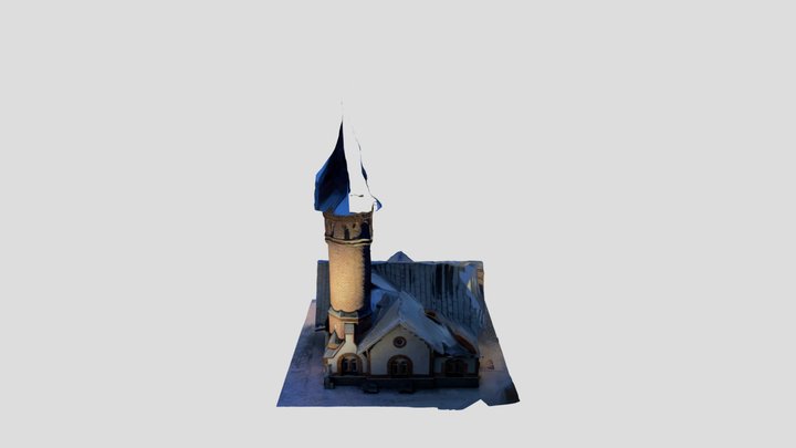 Kapellet i Timrå 3D Model