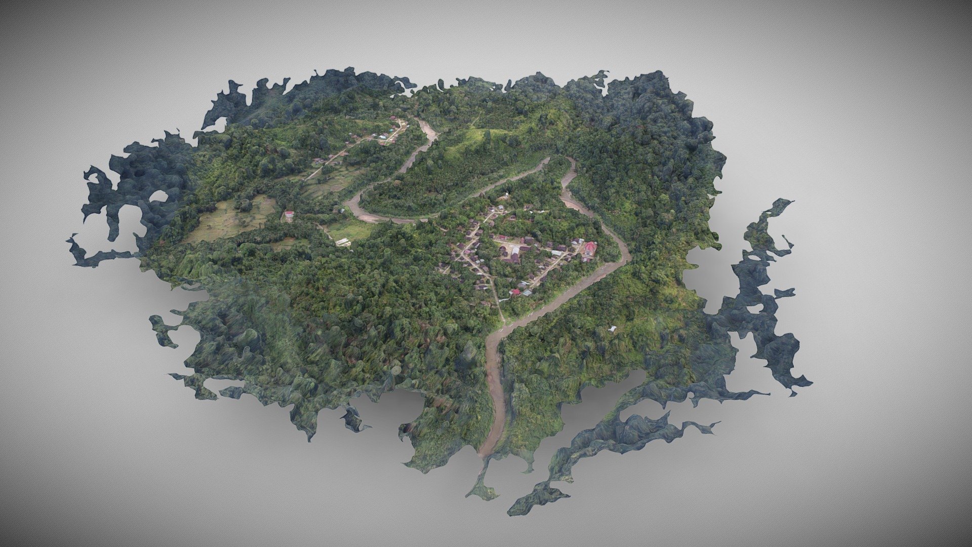 Desa Bojakan Mentawai — Sketchfab embed 3D viewer