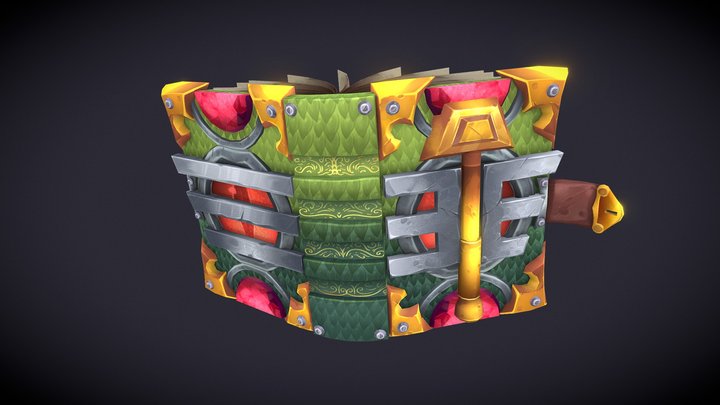 Tome of the Gorgon 3D Model