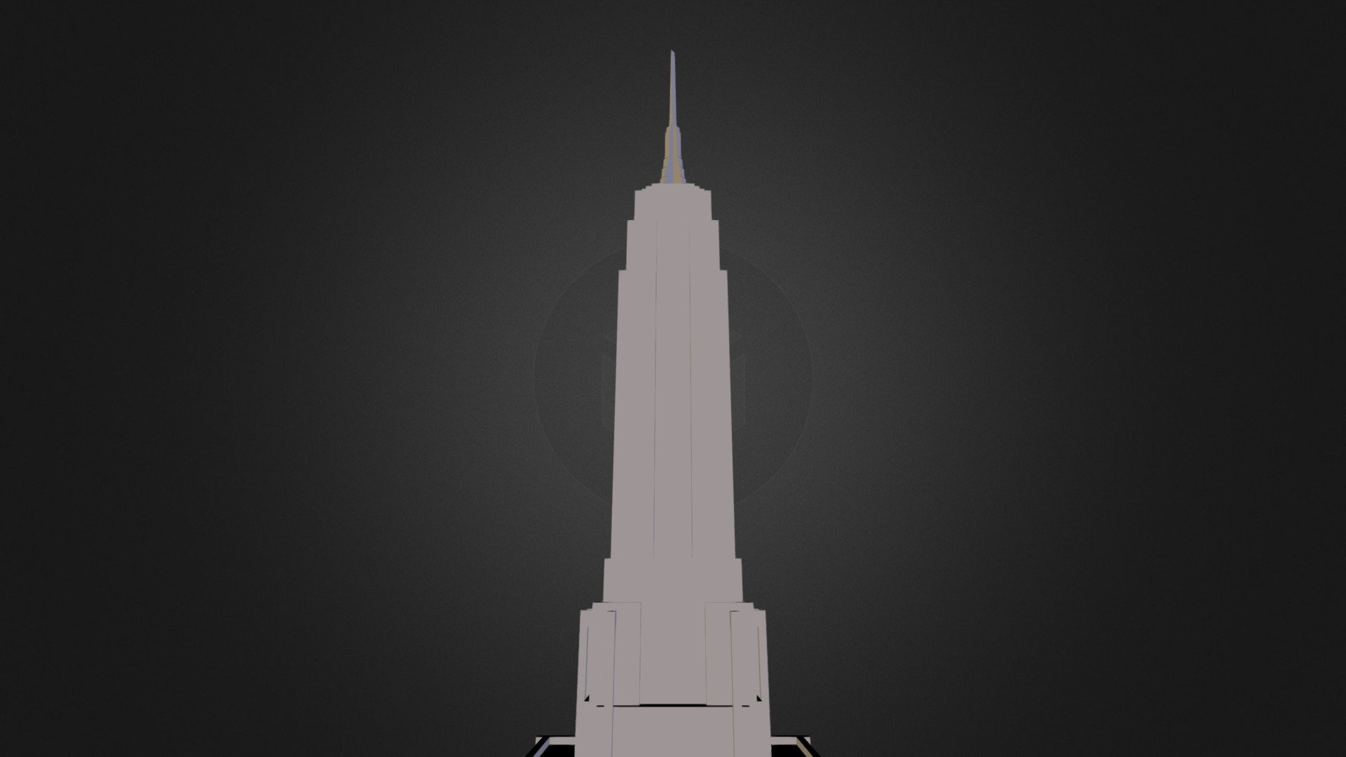 Empire State Building - 3D model by Bernard D'Angelos (@ouattara