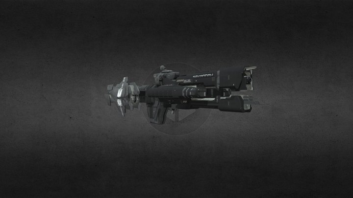 Unsc_stalwart_class_frigate halo reach 3D Model
