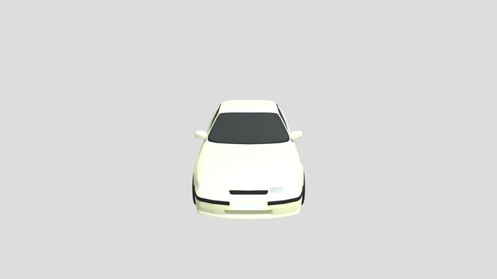 Opel Calibra V6 lowpoly for 3D-printing