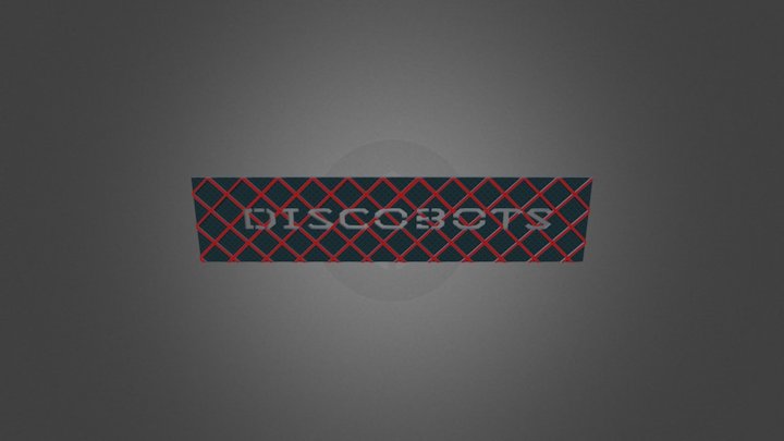 Discobots Driverstation Board Smaller Width 3D Model