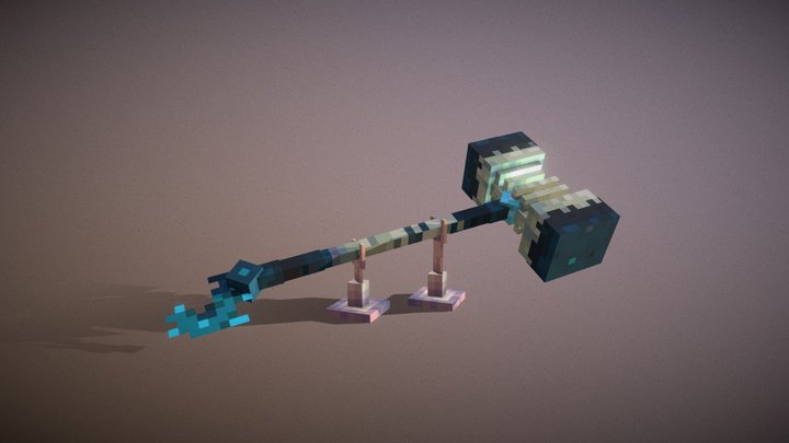 [002] Warden Hammer 3D Model