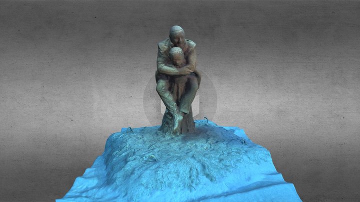 Musan Statue 2 3D Model
