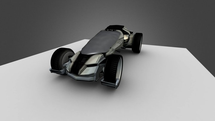 Futuristic_Car.blend 3D Model