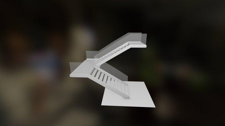 Stairs 3D Model