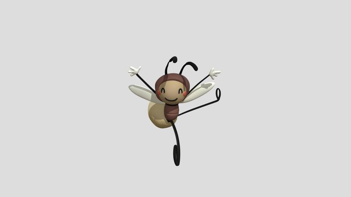 Joyful Buzz 3D Model
