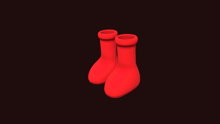 Big Red Boots – Modelo 3D gratuito STL