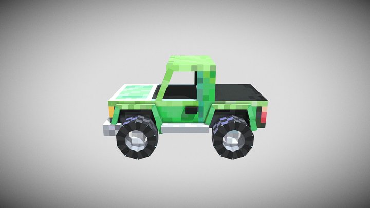 Camioneta.modelo 3D. 3D Model