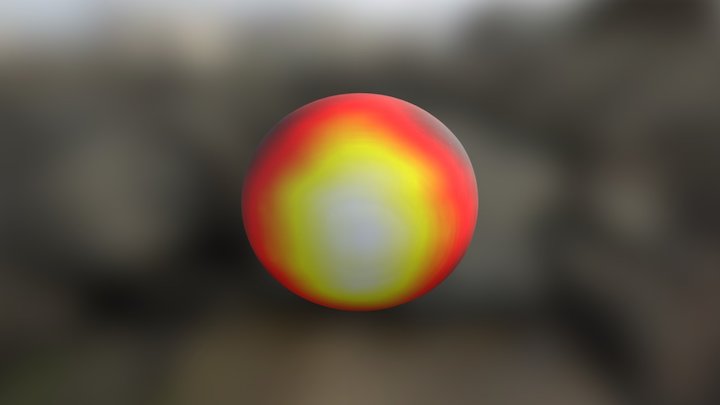 Region of Sphere of Influence 1e-1 3D Model