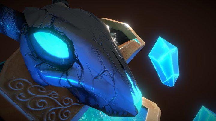 Treasure Chest 3D Model