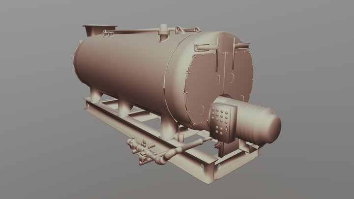 2016 Boiler 3D Model