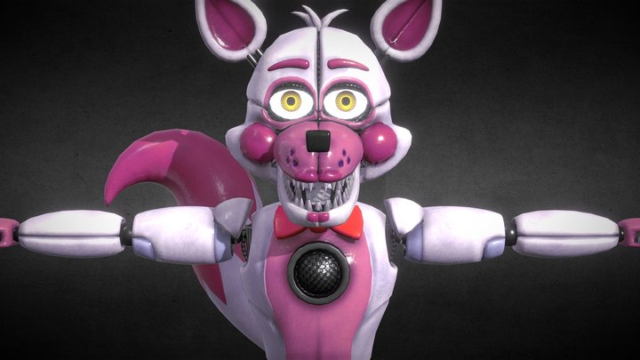 FUNTIME FOXY (NEW) | FORSAKEN AR: FACTORY RESET 3D Model