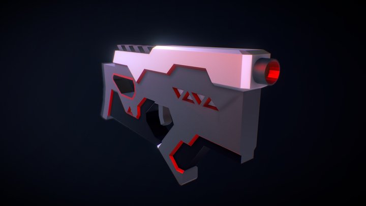 Project: Jhin (League of Legends) Pistol 3D Model