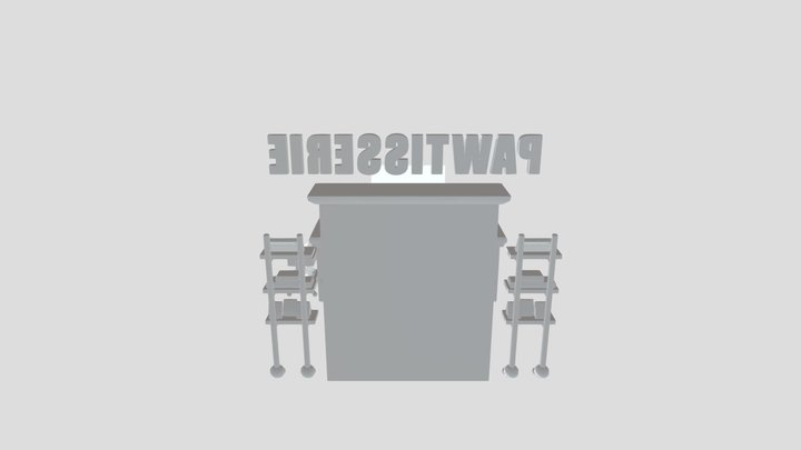 Pawtisserie 3D Model