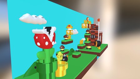 Mario práctica 3D Model