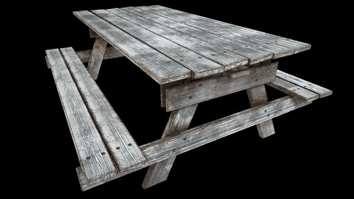 wooden bench Wooden chair- 15MB – Modello 3D gratuito STL