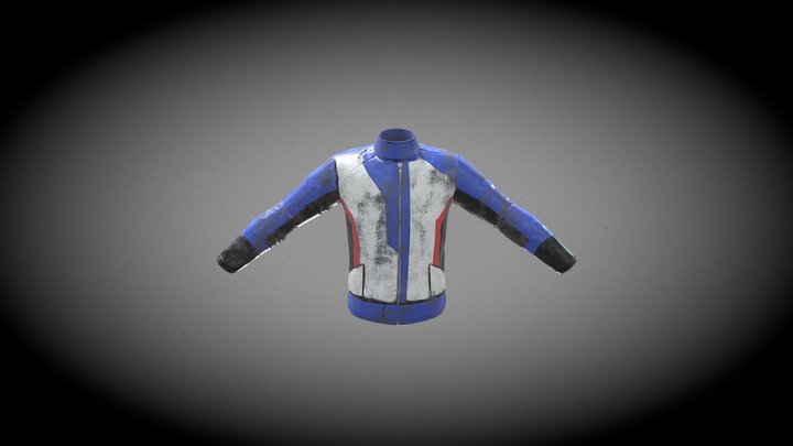 Soldier 76 Jacket 3D Model