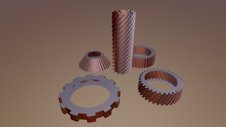 Gears – Modello 3D gratuito STL