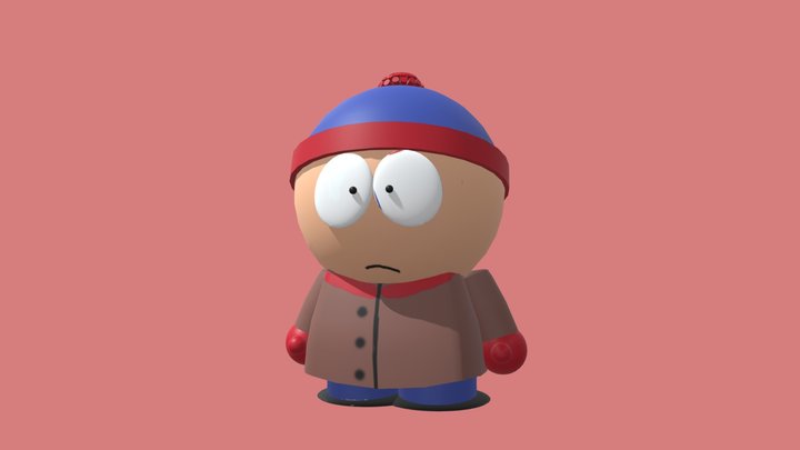 Stan Marsh South Park 3D Model 3D Model