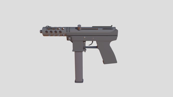 Tec-9 3D Model