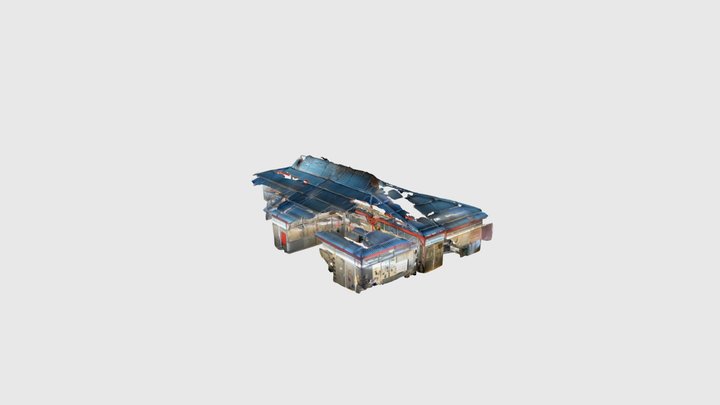 Dak kang barn 2 3D Model