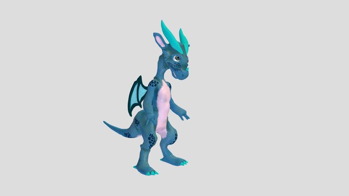 Dragón 3D Model