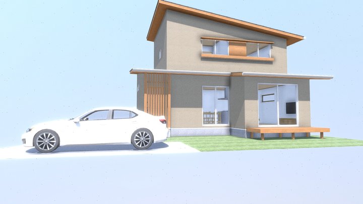 サンプル物件B棟 3D Model