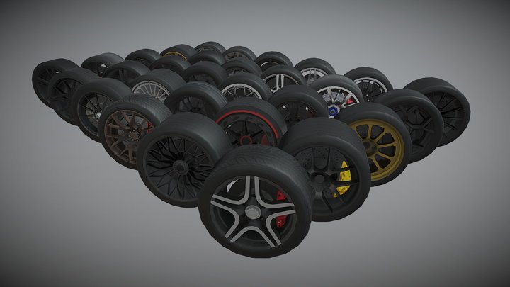 Wheels 3D Model