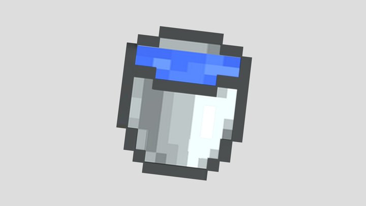 Water Bucket model 3D Model