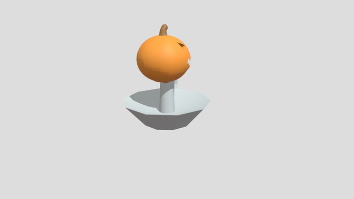 pumpkin thing mateee 3D Model