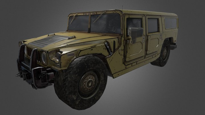Military Truck 3D Model