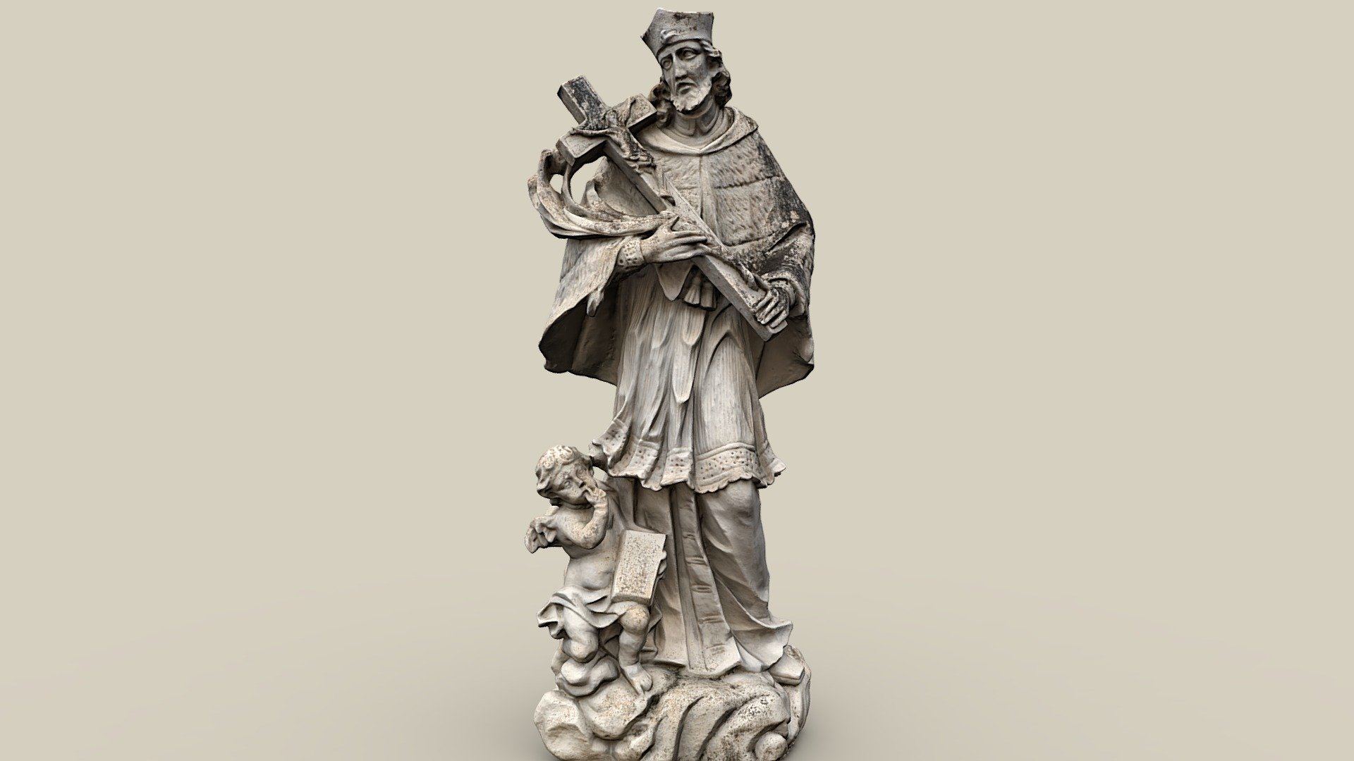 Hl. Nepomuk — Sketchfab embed 3D viewer