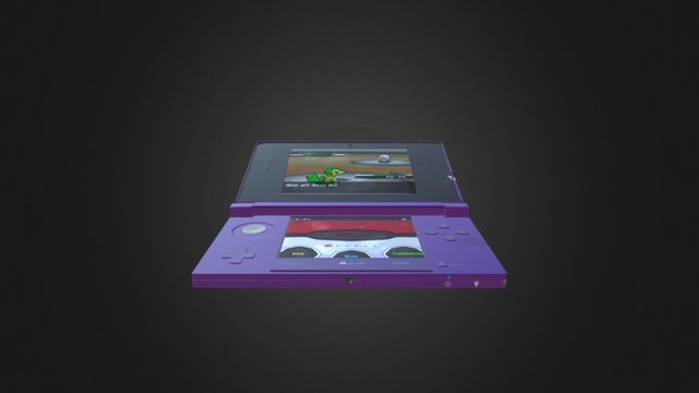 Nintendo 3DS 3D Model
