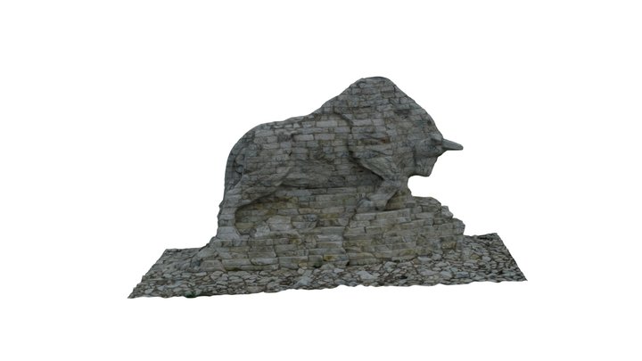 拓荒牛 3D Model