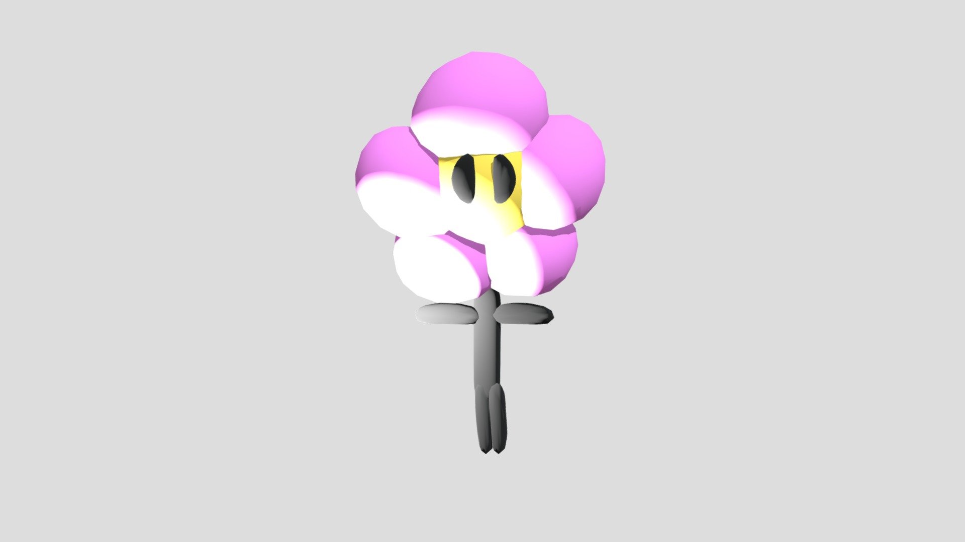 Flower Thing Girl 3 3D Rigged