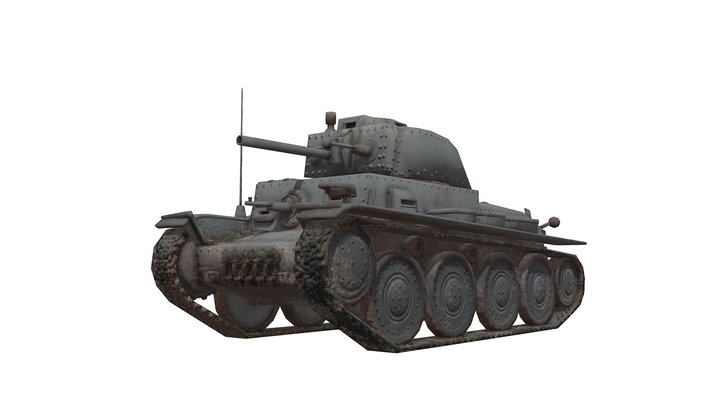 Pz.Kpfw.38 (t) 3D Model