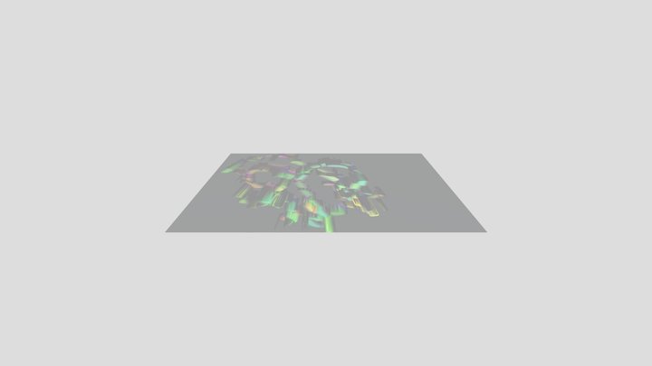 Sparkling lines #7 3D Model