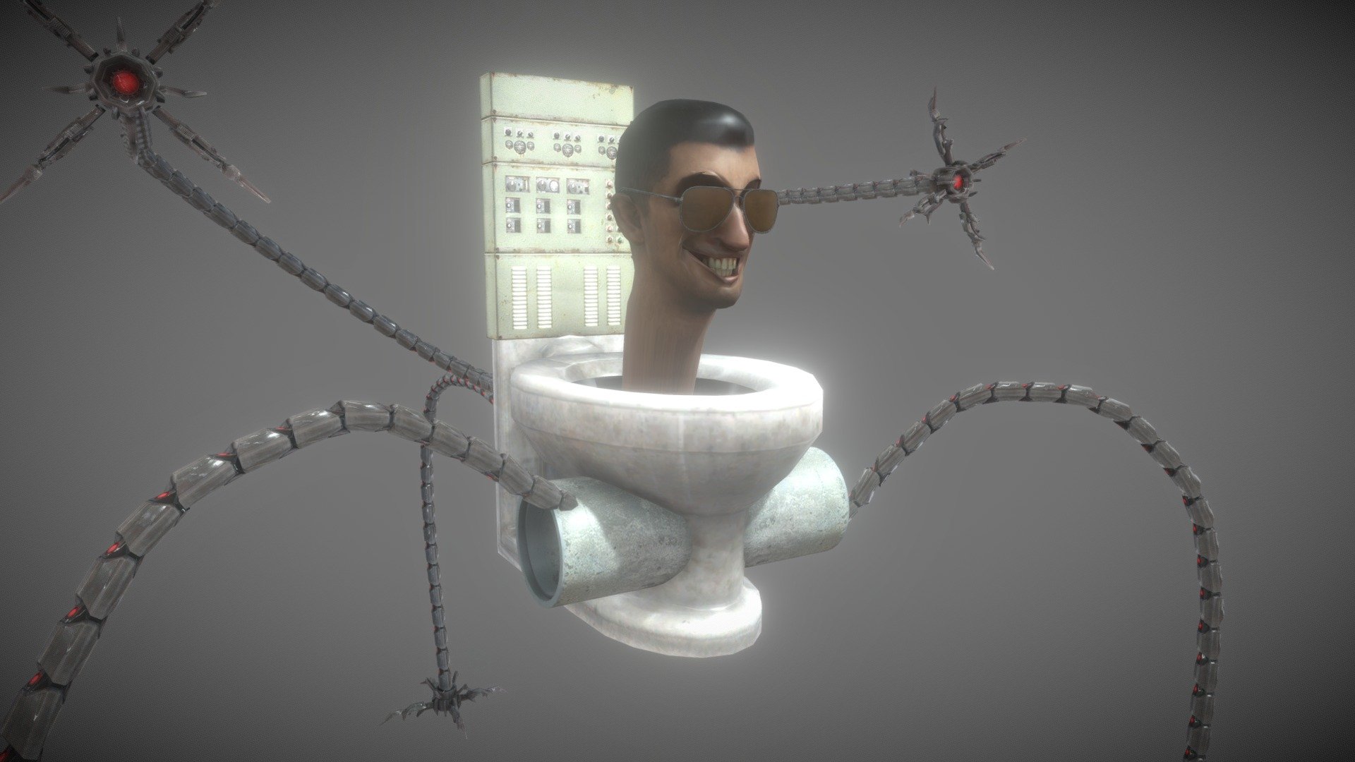 Hexa tendrill skibidi toilet Download Free 3D model by photon (that Hexa tendrill skibidi toilet Download Free 3D model by photon (that