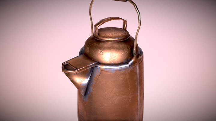 Old Kettle 3D Model