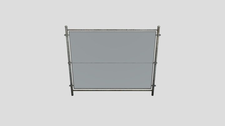Half Life 2 Fence 3D Model
