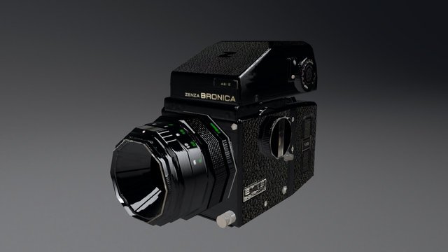 Zenza Bronica 3D Model