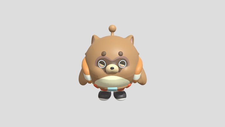 蛋仔1 3D Model