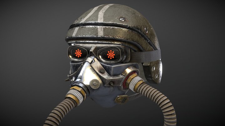 Killzone helmet remaster 3D Model
