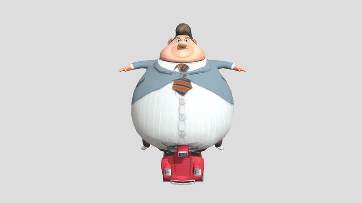 Mayor Shelbourne Fat for adds SFM 3D Model