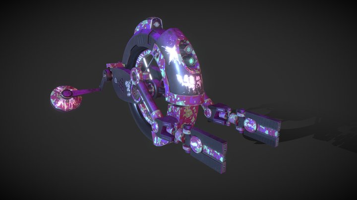 Suicide Squad Drone 3D Model