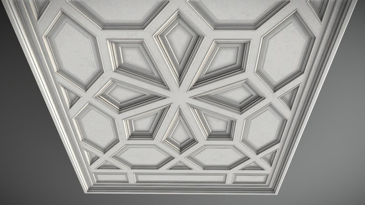 Ceiling Design Pl-c4 3D Model