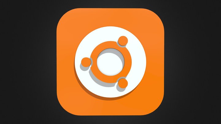 ubuntu 3d logo