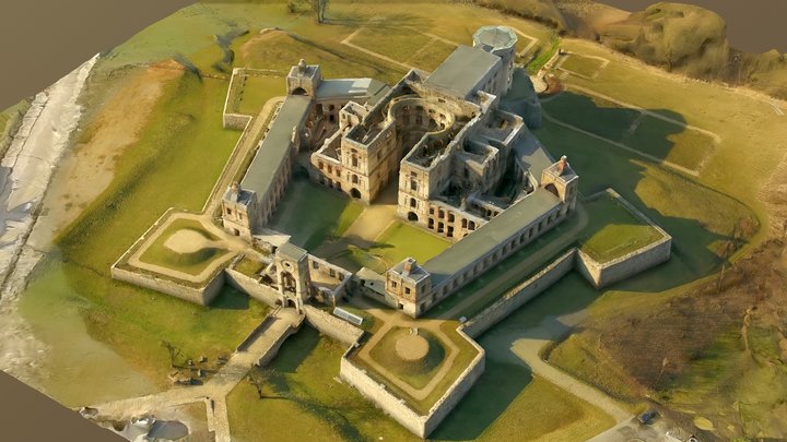 Krzyztopor Castle  -RAWscan